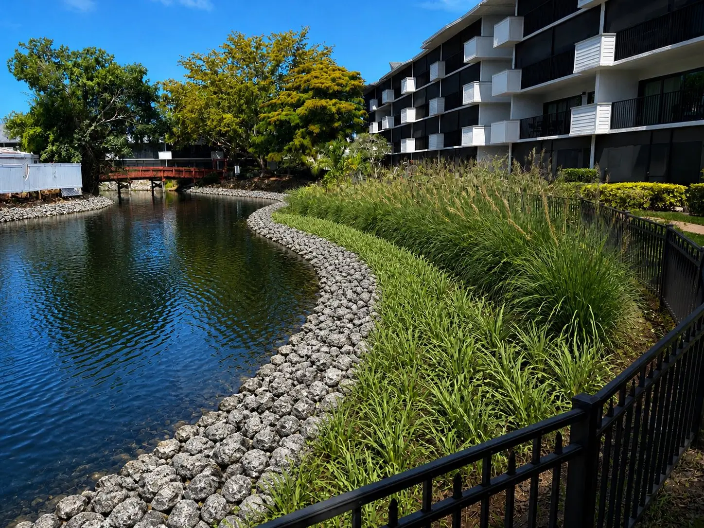 Full-service landscape maintenance with irrigation and pest control